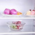 Techmanistan 1 Roll Kitchen Transparent Plastic Wrap PE Cling Film Food Storage Plastic Film Roll - 100cm x 30cm, Disposable Fruit Vegetable Plastic Film Fresh Food Storage C-ling Film. 
