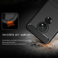 Casinglee For Nokia 6.2 Case Carbon fiber drawing Soft TPU Silicone Back Cover for Nokia 6.2 Phone case. 