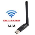 Alfa 300mbps USB Wireless n Adapter / Wifi Dongle 802.11n WiFi 2.4GHz – WLAN Wireless USB Adapter. 