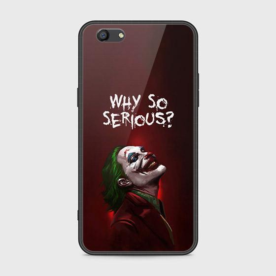 Oppo F3 Cover - Joker Series - HQ Ultra Shine Premium Infinity Glass Soft Silicon Borders Case