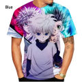 Fashion Men Clothing New Anime Hunter X Hunter Killua 3D Print T-shirt Personalized Harajuku Street Unisex Oversized T Shirt. 