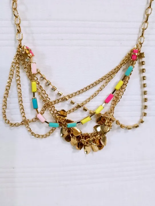 Elegant%20Multi%20Layered%20Chains%20Designer%20Necklace%20-%20Image%205