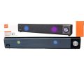 Kisonli LED-909 Bluetooth Speaker Portable Wireless Soundbar with Colorful LED Lights Deep Bass Stereo Subwoofer FM Radio USB AUX TF Card Support Powerful Party Speaker for Home Office Outdoor Music System Rechargeable Mini Speaker with CAll Mic Support. 