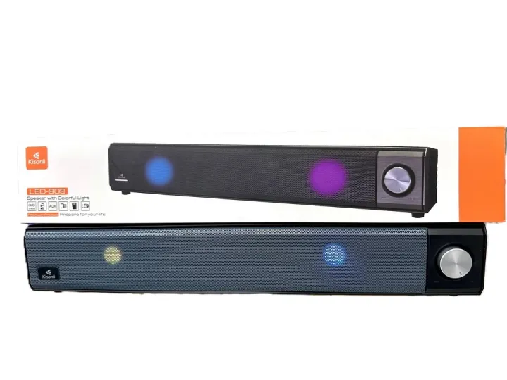 Kisonli%20LED-909%20Bluetooth%20Speaker%20Portable%20Wireless%20Soundbar%20with%20Colorful%20LED%20Lights%20Deep%20Bass%20Stereo%20Subwoofer%20FM%20Radio%20USB%20AUX%20TF%20Card%20Support%20Powerful%20Party%20Speaker%20for%20Home%20Office%20Outdoor%20Music%20System%20Rechargeable%20Mini%20Speaker%20with%20CAll%20Mic%20Support%20-%20Image%207