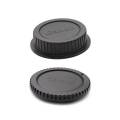 Combo Pack - Body And Rear Canon DSLR Lens Cap 1300D 1500D 750D 60D 5D 80D 90D 6D. 