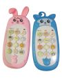 Baby Phone Toy Music Sound Telephone Sleeping Toys With Teether Simulation Phone Kids  Toy Kids Gifts. 