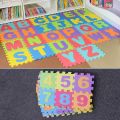 36pc Alphabet Numbers EVA Floor Play Mat Baby Room ABC Foam Puzzle (Size 3 x 3 Inch). 
