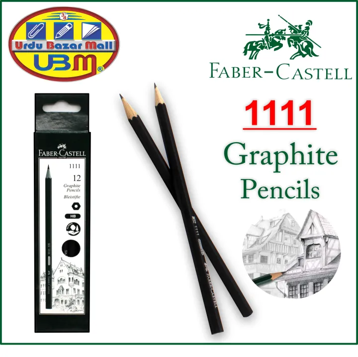 Faber_Castell%20Graphite%20Pencils%20HB%20#1111%20Lead%20Pencil%20-%20Sketch%20Pencil%20(%2012%20Pcs%20)%20-%20Image%202
