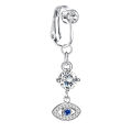 1Pc  Belly Button Ring  Clip On Belly Piercing Non Piercing Navel Ring Eshylala. 