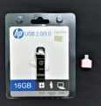 HP usb 16 gb/ 32 gb/ 64 gb 3.1 flash drive - Hp metallic usb with free OTG connector. 