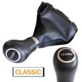 Fit For Mercedes Benz C Class W203 W209 CLASSIC AVANTGARDE ELEGANCE Automatic Gear Shift Stick Knob Lever HandBall Gaiter Boot-CLASSIC. 