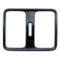 For Honda Vezel HRV 2021 2022 Glossy Black Rear Seat Air Vent Cover. 