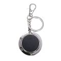 Keychain / Folding handbag hook bag hook door table Zinc alloy hook lily purple. 