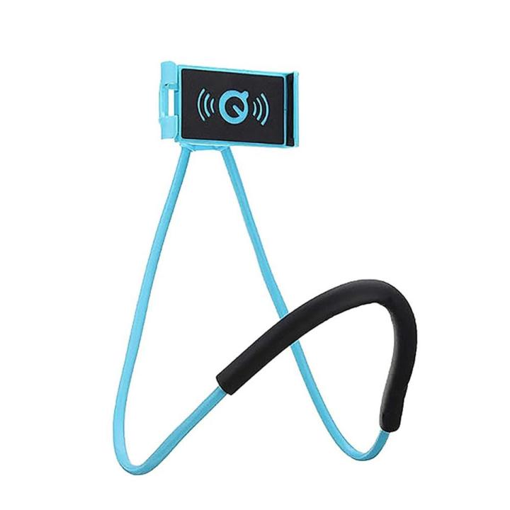 Neck Phone Holder Universal Smartphone Tablet Mount Flexible Lazy Bracket Stand Support for Bed Table Car
