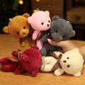Stuffed Animal Bear Pendant Plush Teddy Bear Key-chains. 
