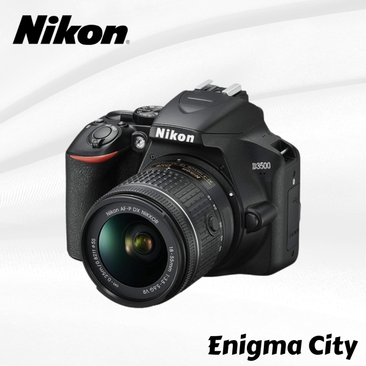 Nikon D3500 Dslr Camera With 18-55mm f/3.5-5.6G VR Black