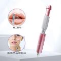 Hyaluronic Acid Anti-Wrinkle Lip Pen 2 in 1 Hyaluronic Acid Pen Meso View Injection Gun (For Lip Filler Injection)(1 Pieces of 0.3Ml Ampoules). 