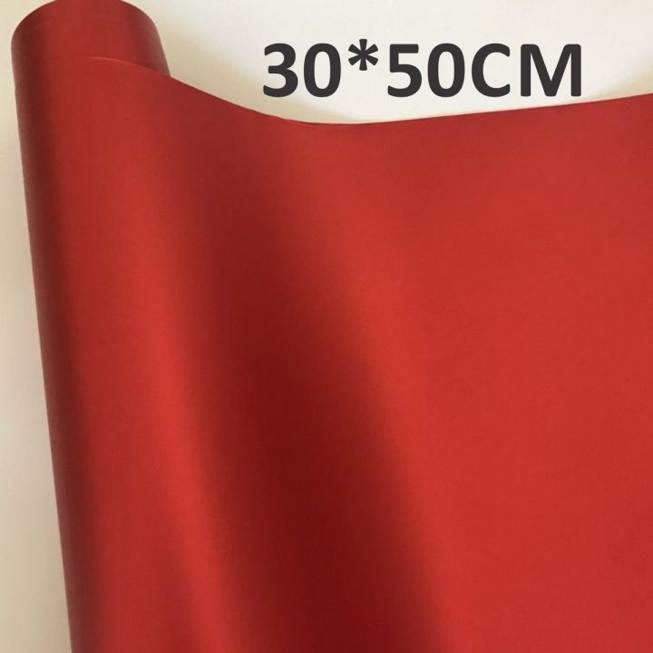 30cmx50cm Metallic Red Chrome Vinyl Wrap Sheet Car stickers and Decals Motorcycle Car Styling Accessories Automobiles, Laptop Stickers, Mobile Stickers.
