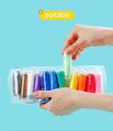 12pc Ultra-Light Creative Art and Craft Air Dry Super Clay with Carving Molding Tools Kit for Girls and Boys. 
