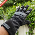 New Men Touchscreen Waterproof Motorcycle Gloves in Casual Style - Black/Red. 