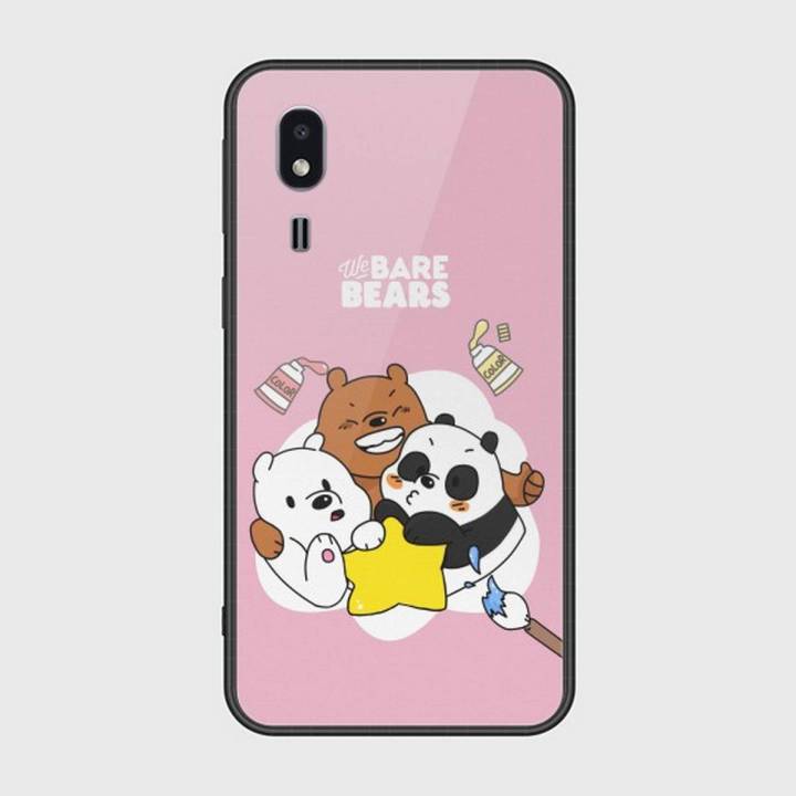 Samsung Galaxy A2 Core Cover - SkinLee HQ Infinity Glass Case (Soft) - Cute Trendy Animated Character - SKINLEE-684-1-569-359