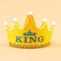 Happy Birthday KING LED Crown for Boys. 