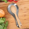 Spoon Rest, Stainless Steel Spoon/Spatula/Ladle Rest Holder, Heavy Duty & Brushed Finish. 
