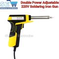 Double Power Adjustable 220V Soldering Iron Gun – 30W/70W with Power Indicator Light – Professional Electrician Tool. 