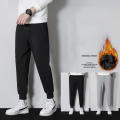 Men's Sweatpants Joggers Fleece Lined Active Casual Warm Trousers Autumn Winter  Track Pants. 