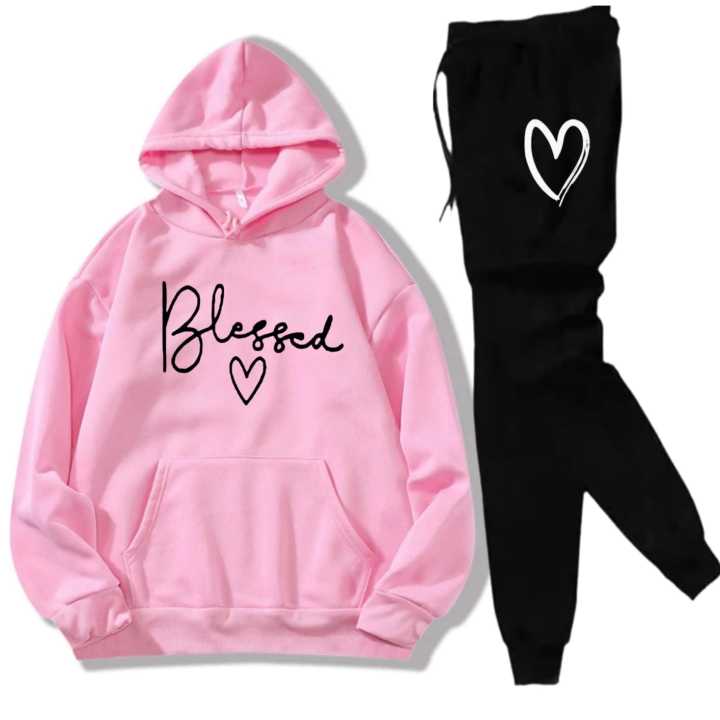 REVIBE%20-%20Pink%20&%20Black%20Printed%20Track%20suit%20For%20Girls%20&%20Womens%20-%20Soft%20&%20Comfortable%20Fleece%20Fabric%20Hoodies%20For%20Girls%20Printed%20Tracksuit%20-%20Image%202