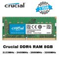 Crucial DDR4 RAM For Laptop 8GB DDR4 RAM 8GB SO-DIMM RAM. 
