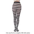 Women Casual Striped Tights Christmas Striped Leggings Full Length Tights. 