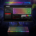 AJAZZ AK33 Keyboard - Rgb Gaming Keyboard - Mechanical Keyboard - 75% Wired Gaming Keyboard - Mechanical Gaming Keyboard - Mechanical - Wired Keyboard - Anti ghost KeyWired Gaming keyboard - Type C USB Cable - AK33 Gaming Keyboard. 