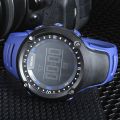 Ohsen Silicone Men's Watch Big Round Dial Casual Sport 50m Waterproof Outdoor Men Wrist Watch Led Electronic Digital Watches. 