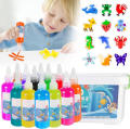 Magic Water Elf Handmade Water Toy - Creative DIY Marine Life Mold Kit for Children | Birthday Gifts | DIY Ocean Mold, Beads, & Painting Stickers | Montessori Educational Craft Set | Origami Magic Water Elves | Kids Gift. 