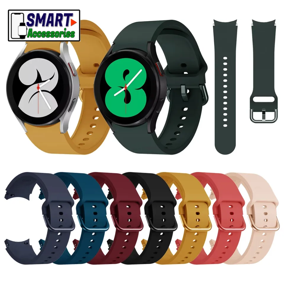 Silicone Curved Watch Band Strap Samsung Galaxy Watch 4 Watch 5 Watch 6 Classic 42mm 46mm and Galaxy Watch 4 Watch 5 Watch 6 44mm 40mm Daraz.pk