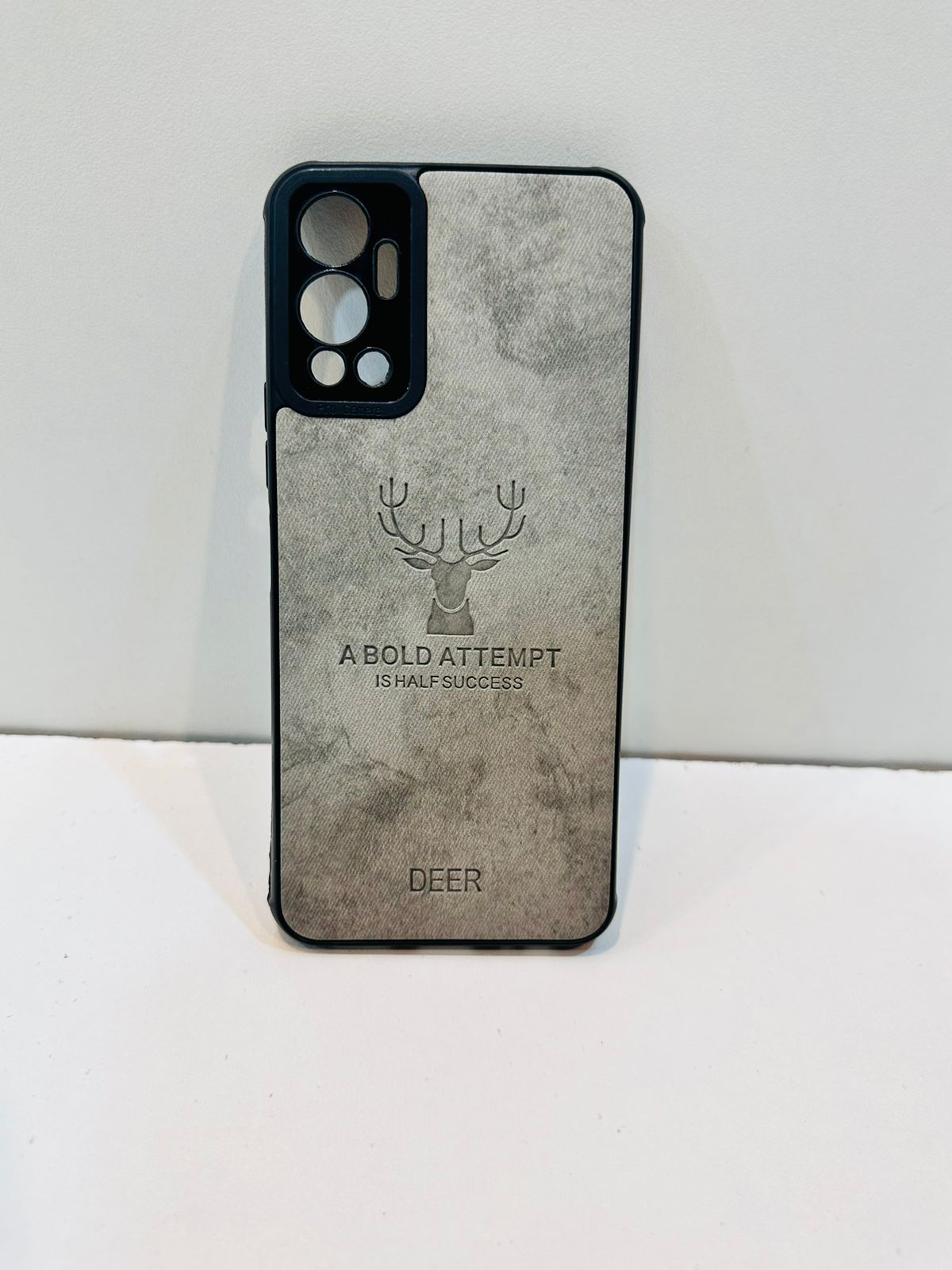 Lahore Mobile Case For Infinix Hot 12 Hybrid Soft TPU Deer Pattern Leather Shockproof Case Cover - Infinix Hot 12 Back Cover 2