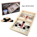 Wooden Pucket Family Game 13.75 x 8.75 x 0.98. 
