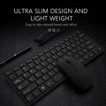 Wireless Keyboard Mouse Mini.2.4G Wireless Keyboard and Mouse Combo, Slim Multi Device Bluetooth Keyboard, Protable Silent Keyboards  for PC Desktop Notebook Laptop. 