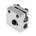 【Customer favorite】3D Printer Heatblock Upgrade Hardened Heater Block for 3D Printing Nozzle Extruder High Temperature Resistant. 