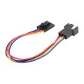 5Pin to 4Pin Fan Connector Adapter Converter Extension Cable for Dell PC Laptop. 