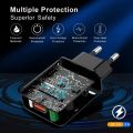 18W Fast Phone Charger 180° Rotate Type-C USB Cable For Huawei Y8P Y7A Y9A P Smart 2021 Nova 5T Honor 30 20 10 USB Type-c Cable. 