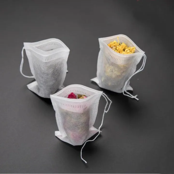 100pcs%205X7cm%20Disposable%20Drawstring%20Teabags%20Empty%20Tea%20Bags%20for%20Tea%20Bag%20Food%20Grade%20Non-woven%20Fabric%20Paper%20Coffee%20Filters%20Teaware%20-%20Image%206