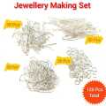 120 Pcs Making Accessories Kit for Jewellery Purpose 30 Pieces Each Item. 