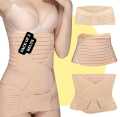 3 in 1 Belly Belt For Women Postpartum Recovery Belly Belt After Delivery Waist and Back Support Body Shaper Waist Trimmer Maternity Belt. 