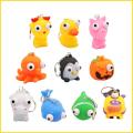 Fidget Toy Keychain Cute Animal Squeeze Toy Keyring Mochi Squish Toy Pop Out Eyes Decompression Home Decor Easter Party Favors Classroom Prizes. 