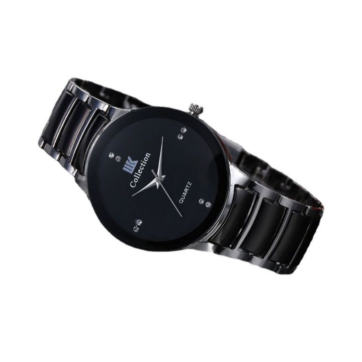 Top%20Collection%20New%20Quartz%20Black%20Chain%20Strap%20Stainless%20Steel%20Wrist%20Watch%20For%20Men%20/%20Boys%20-%20Image%203