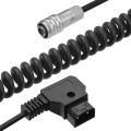 D-Tap to BMPCC 4K 2 Pin Locking Power Cable for Blackmagic Pocket Cinema Camera 4K for Sony V Mount Battery. 