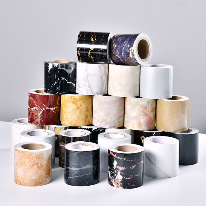 Self-adhesive%20Border%20Sticker%20Marbled%20Wood%20Grain%20Waterproof%20Wall%20Sticker%20Floor%20Bathroom%20Door%20Frame%20Window%20Sill%20Decoration%20Sticker%20-%20Image%206