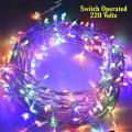 Multicolour 16-20 feet  Fairy Lights for Room Decoration - RGB lights for Room Decoration Birthday Party Wedding Battery Operated Fairy Lights Curtain. 